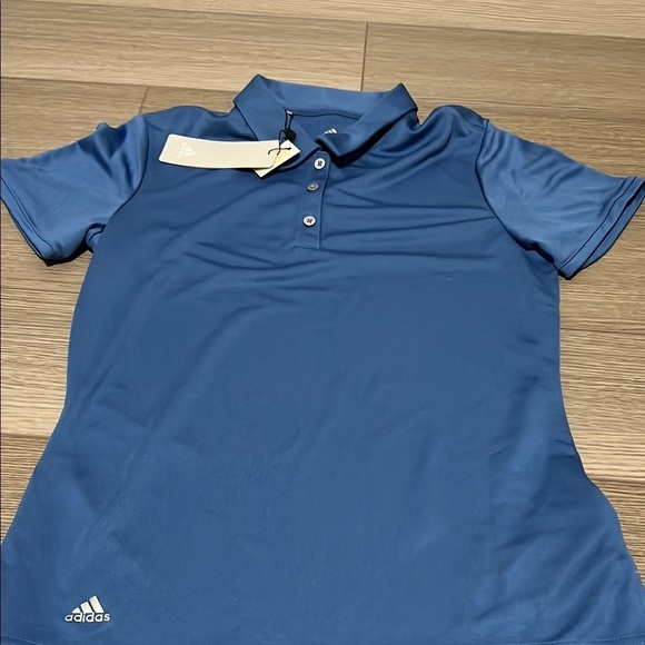 adidas Tops - Adidas Blue Polo Shirt